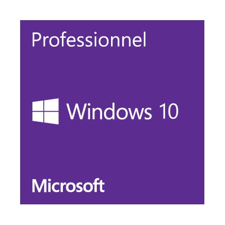 Microsoft Windows 10 Professionnel 64Bits (oem)