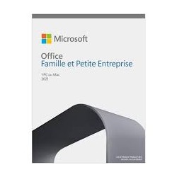 Microsoft Office Famille et Petite Entreprise 2021 1 Poste