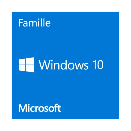 Microsoft Windows 10 Famille 64 Bits (oem) Microsoft Windows 10 Famille 64 Bits (oem)
