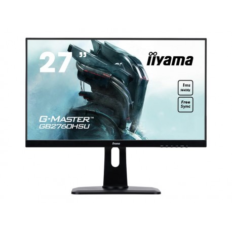 IIYAMA 27" GB2760HSU-B1 HP/HDMI/DP/DVI Noir 1ms 144hz IIYAMA 27" GB2760HSU-B1 HP/HDMI/DP/DVI Noir 1ms 144hz