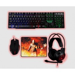 Drakkar Raider Pack 3 en 1 Clavier + Souris + Tapis de souris