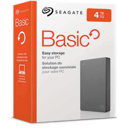 Disque dur Externe - SEAGATE - Basic - 4 To