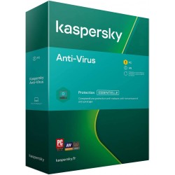 KASPERSKY Antivirus 1 Poste / 1 An