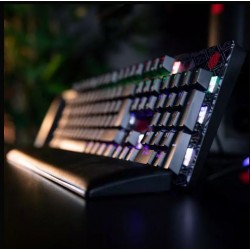 Clavier  Dungeons & Dragons Mécanique Rétroéclairé Noir et Rouge