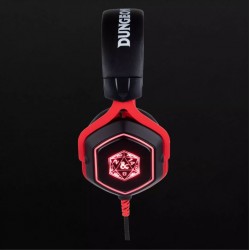 Casque Dungeons&Dragons D20 GAMING HEADSET 7.1 Universel