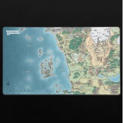 Tapis Souris Konix Donjons et Dragons FAERUN MAP XXL (80x46cm)