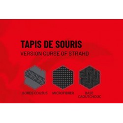 Tapis Souris Konix Donjons & Dragons La Malédiction de Strahd Curse of STRAHD VON ZAROVICH MOUSEPAD (32x27cm)